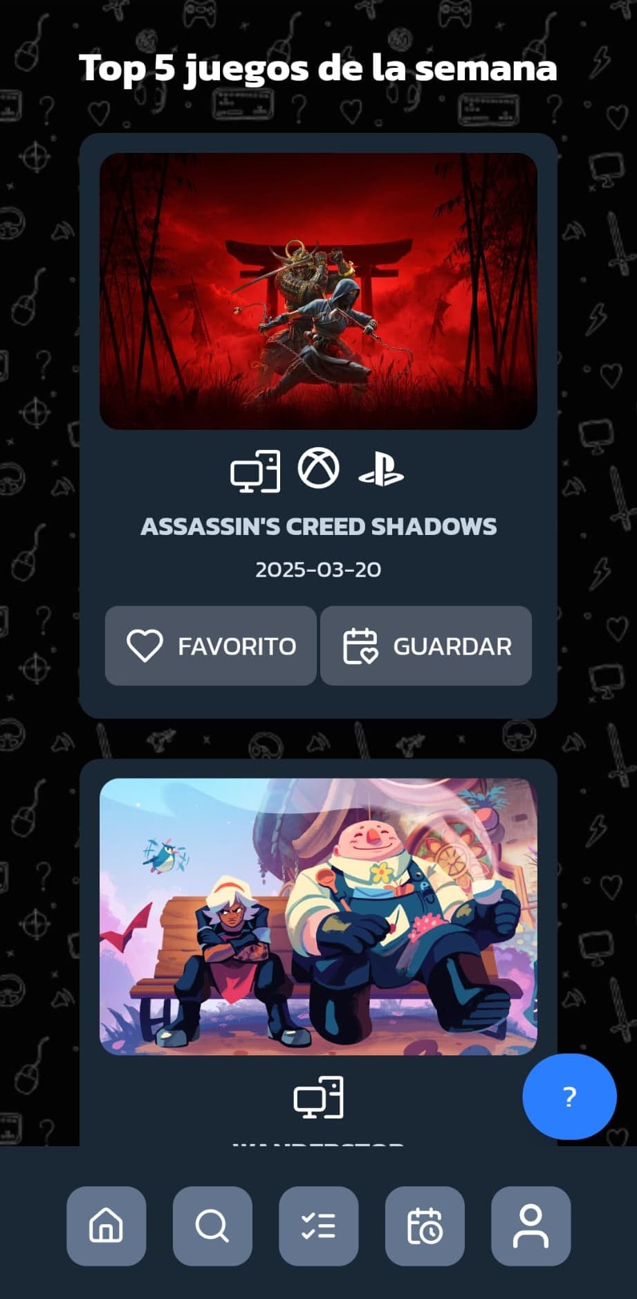 Captura de Games For Us (Original)